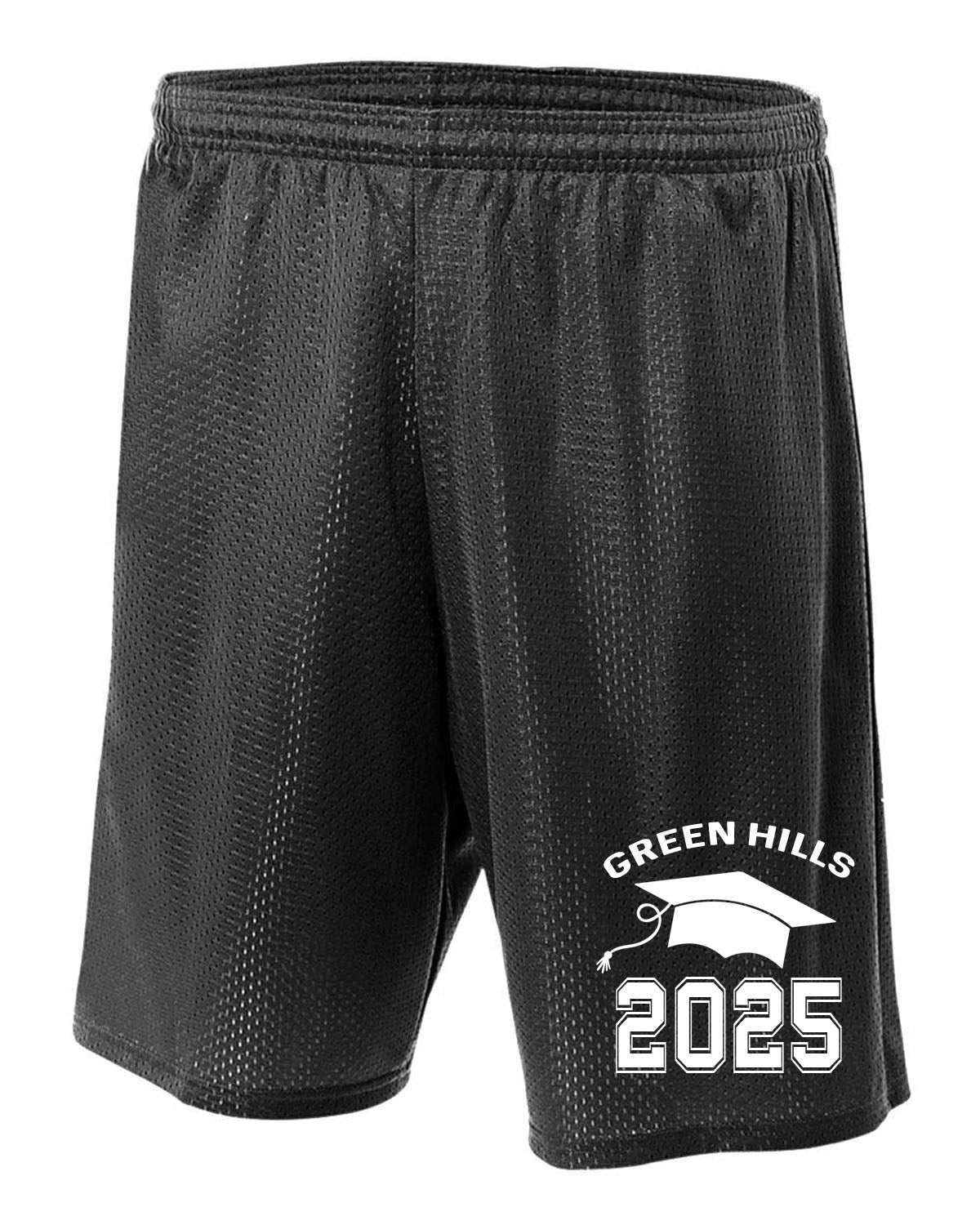 Green Hills 2025 Design 1 Mesh Shorts