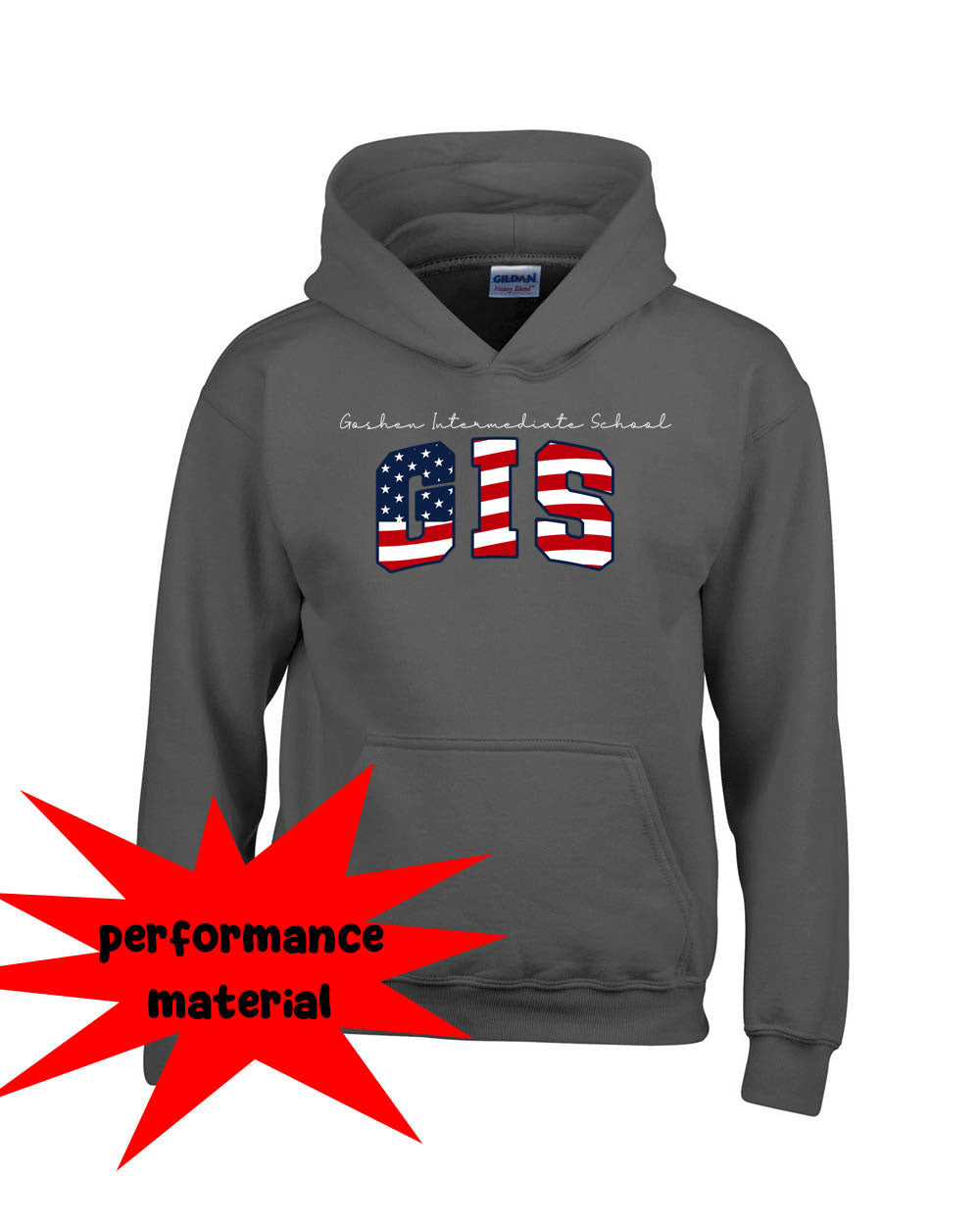 Goshen School Performance Hooded Sweatshirt Design 8