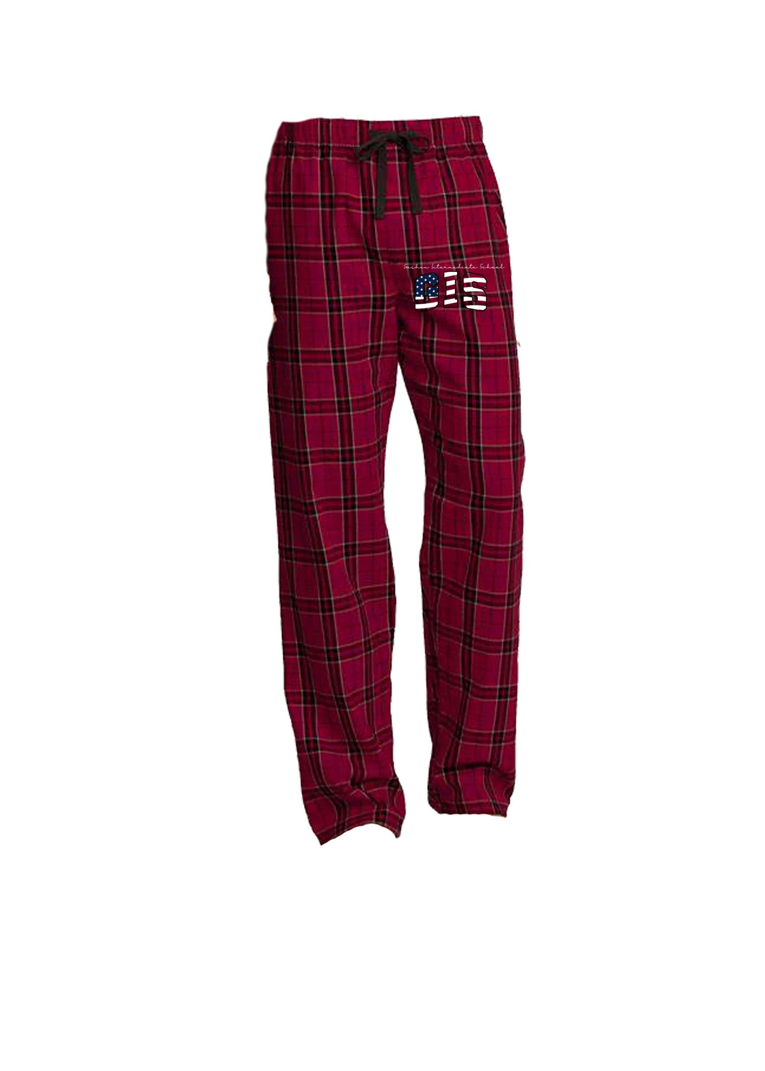 Goshen School Flannel PJ Sweatpants Design 8
