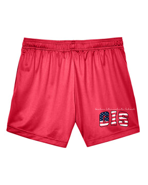 Goshen School Ladies Performance Shorts Design 8