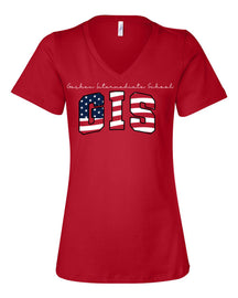Goshen School V-neck T-Shirt Design 8