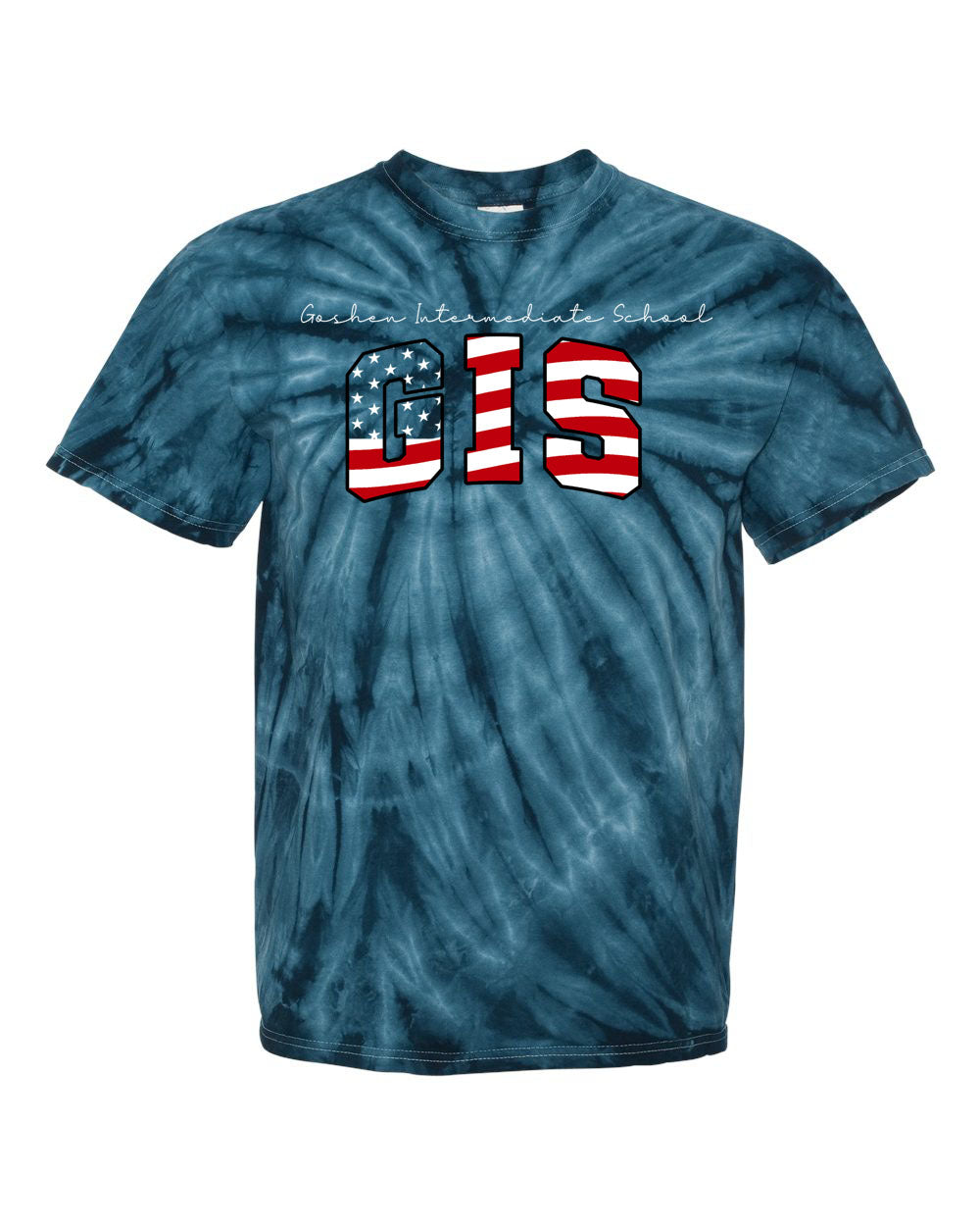 Goshen School Tie Dye t-shirt Design 8
