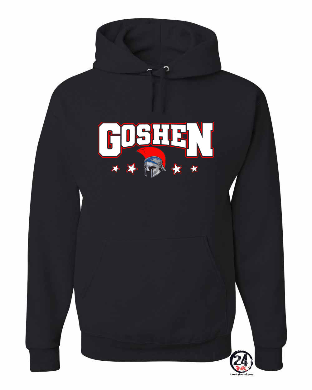 Goshen School Hooded Sweatshirt Design 9