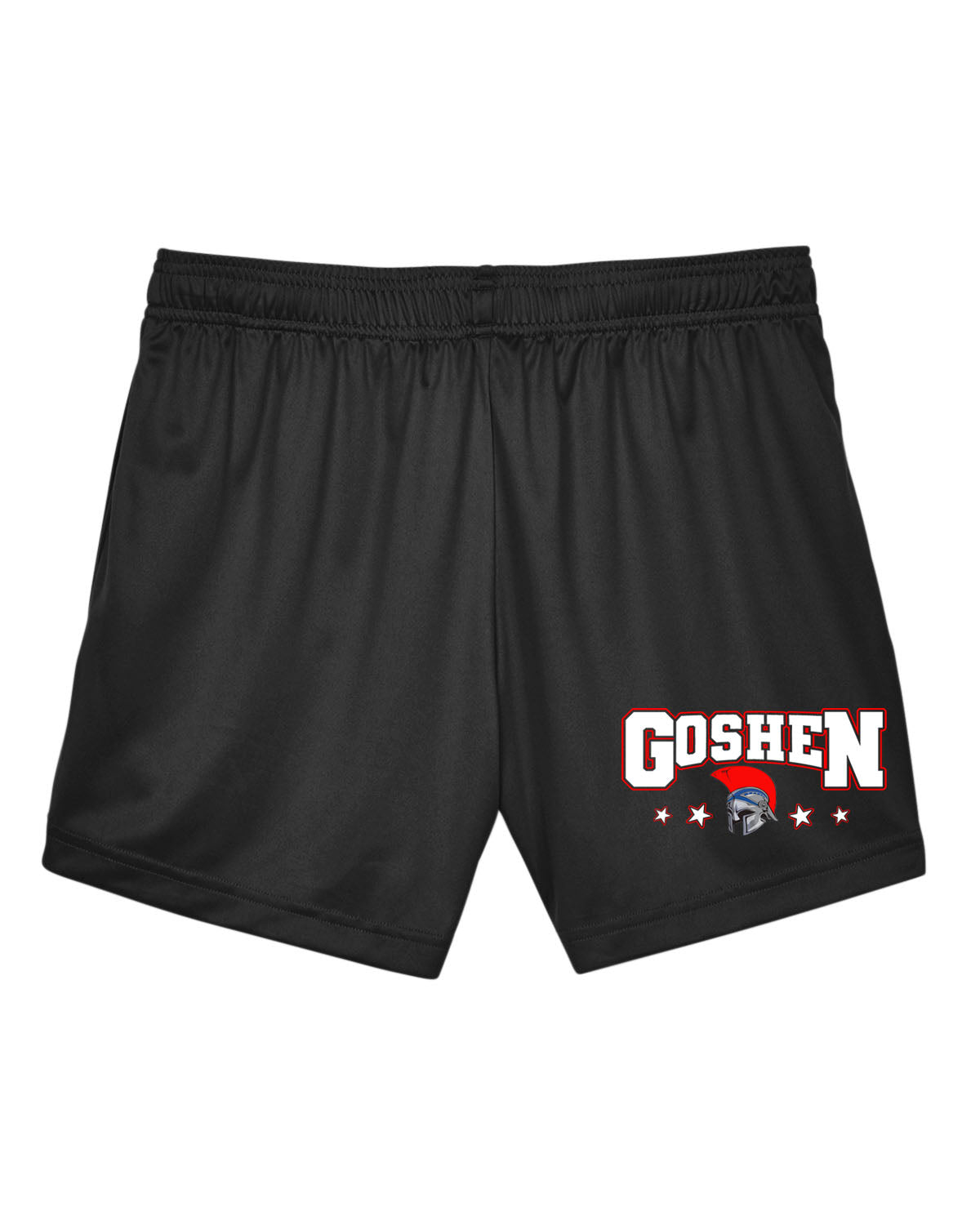 Goshen School Ladies Performance Shorts Design 9