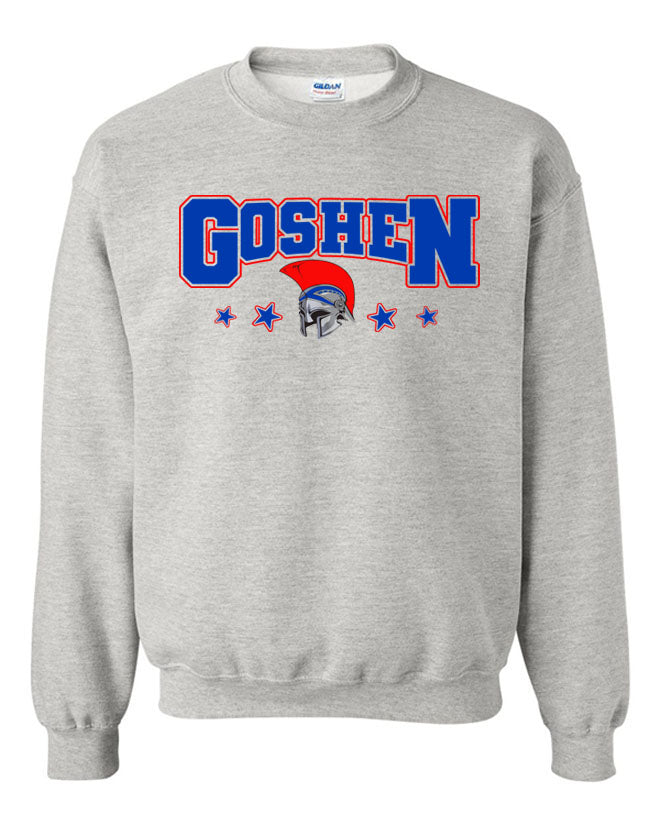 Goshen School non hooded sweatshirt Design 9
