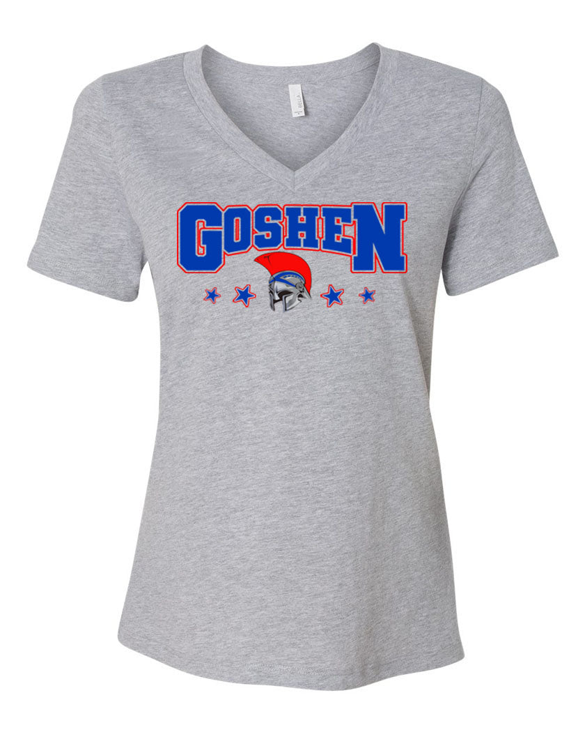 Goshen School V-neck T-Shirt Design 9