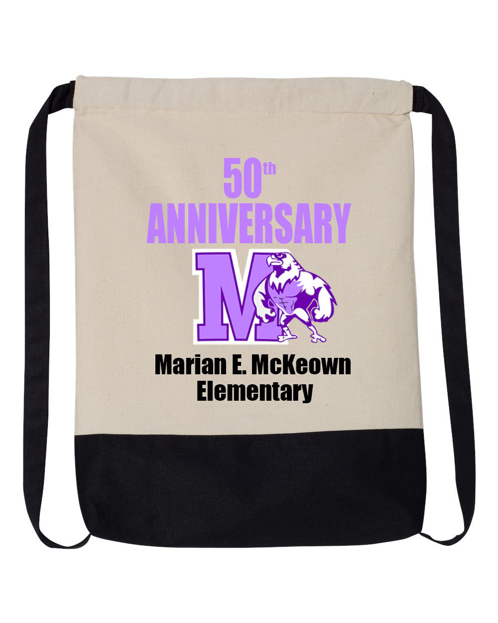 McKeown design 14 Drawstring Bag
