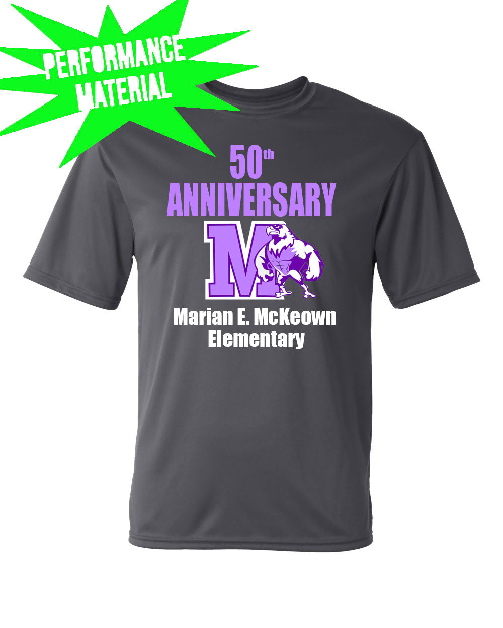 McKeown Performance Material design 14 T-Shirt