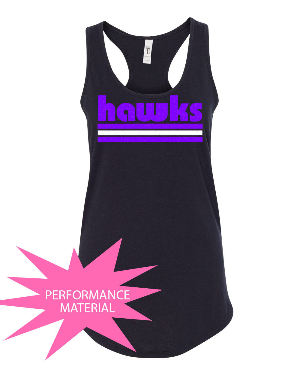 Hampton Performance Racerback Tank Top Design 18