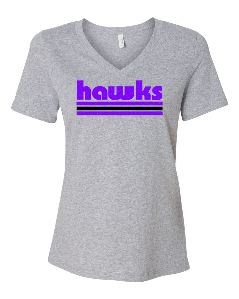Hampton V-neck T-Shirt Design 18