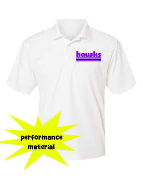 Hampton Performance Material Polo T-Shirt Design 18