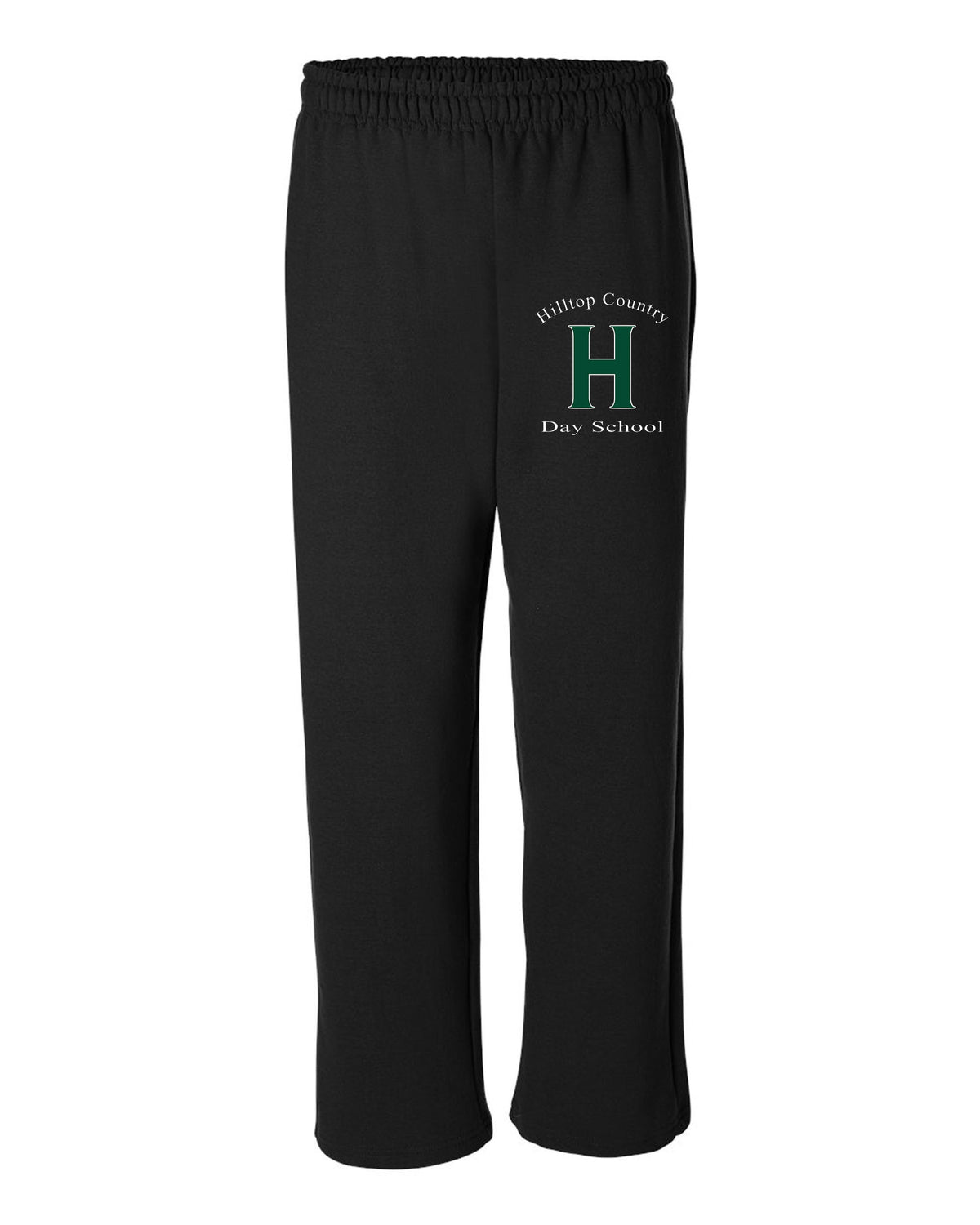 Hilltop Design 6 Open Bottom Sweatpants