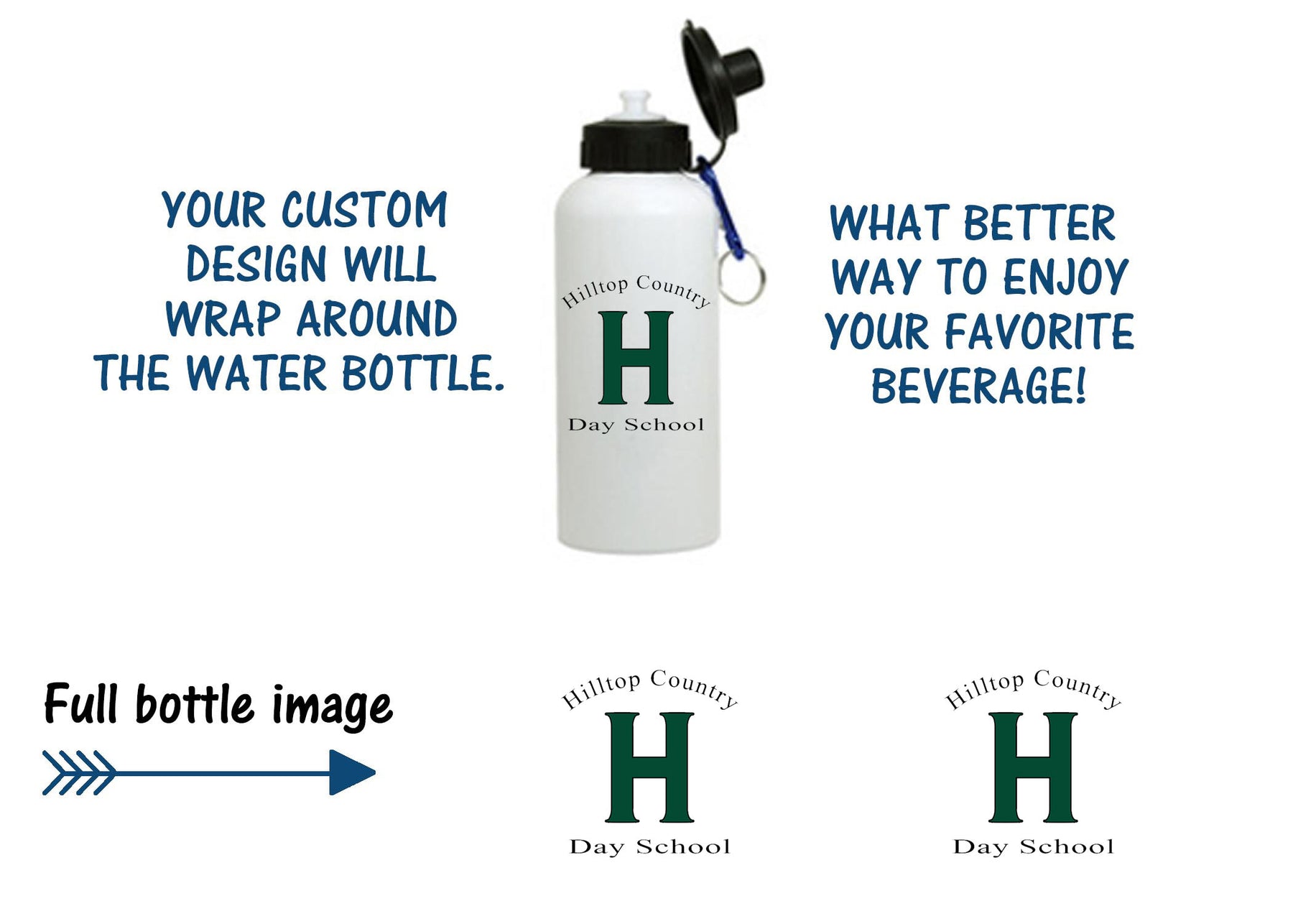 Hilltop Water Bottle Design 6