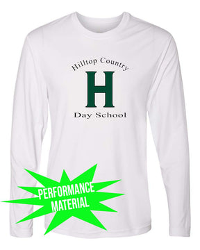 Hilltop Performance Material Design 6 Long Sleeve Shirt