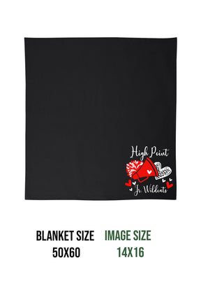 High Point Cheer Design 6 Blanket