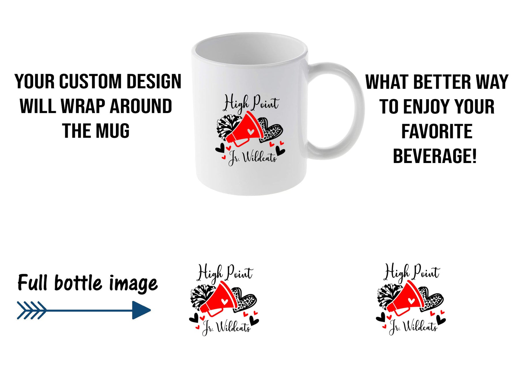 High Point Cheer Mug Design 6