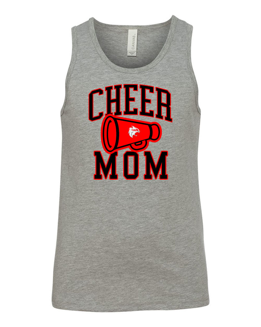 High Point Cheer design 7 Ladies Muscle Tank Top