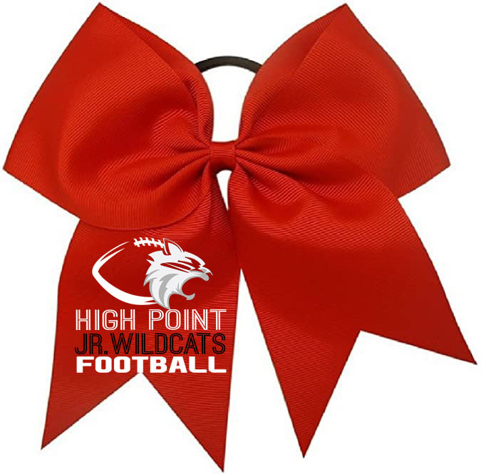 High Point Football Bow Design 1