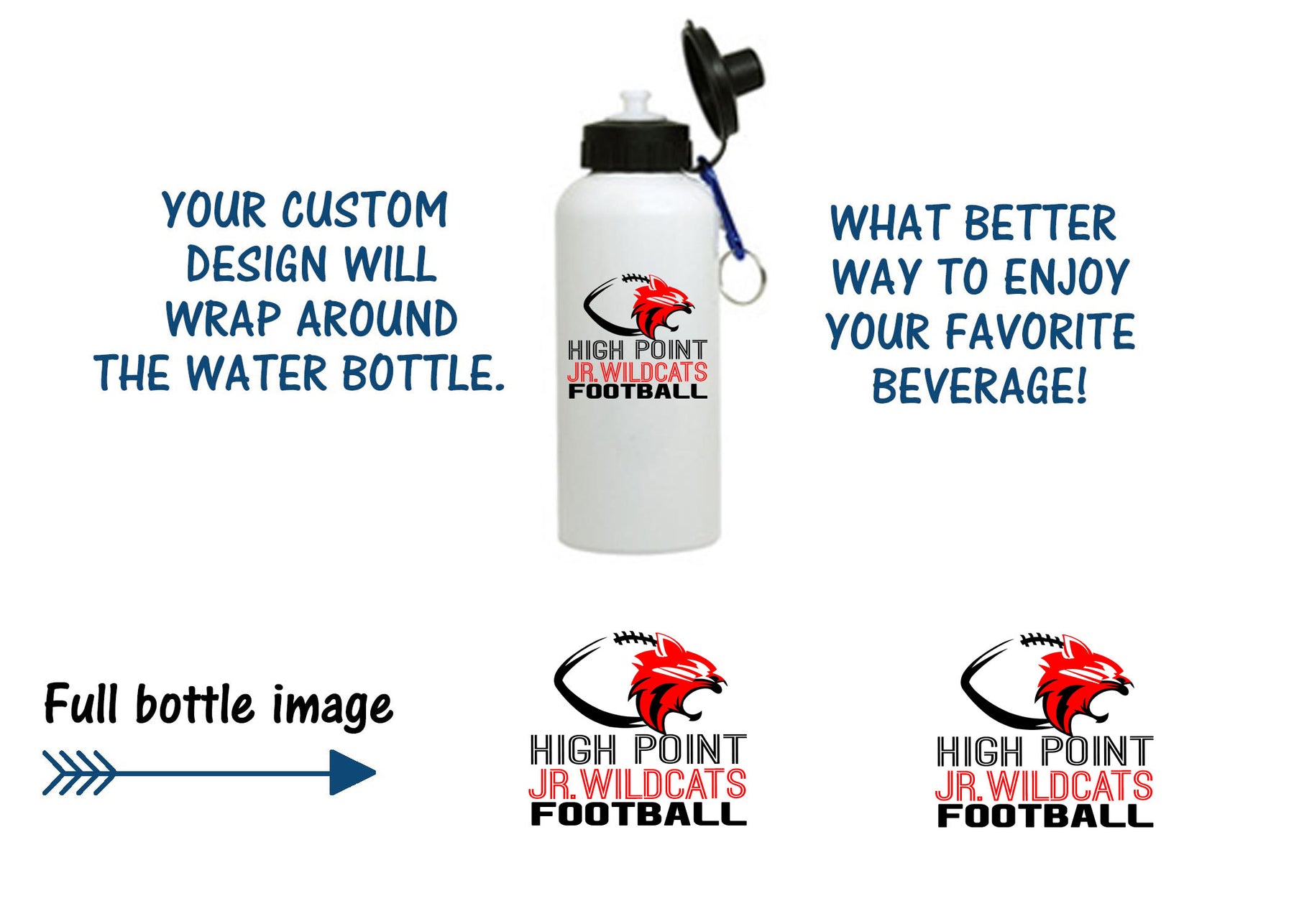 High Point Design 1 Water Bottle