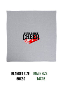 High Point Cheer Design 1 Blanket