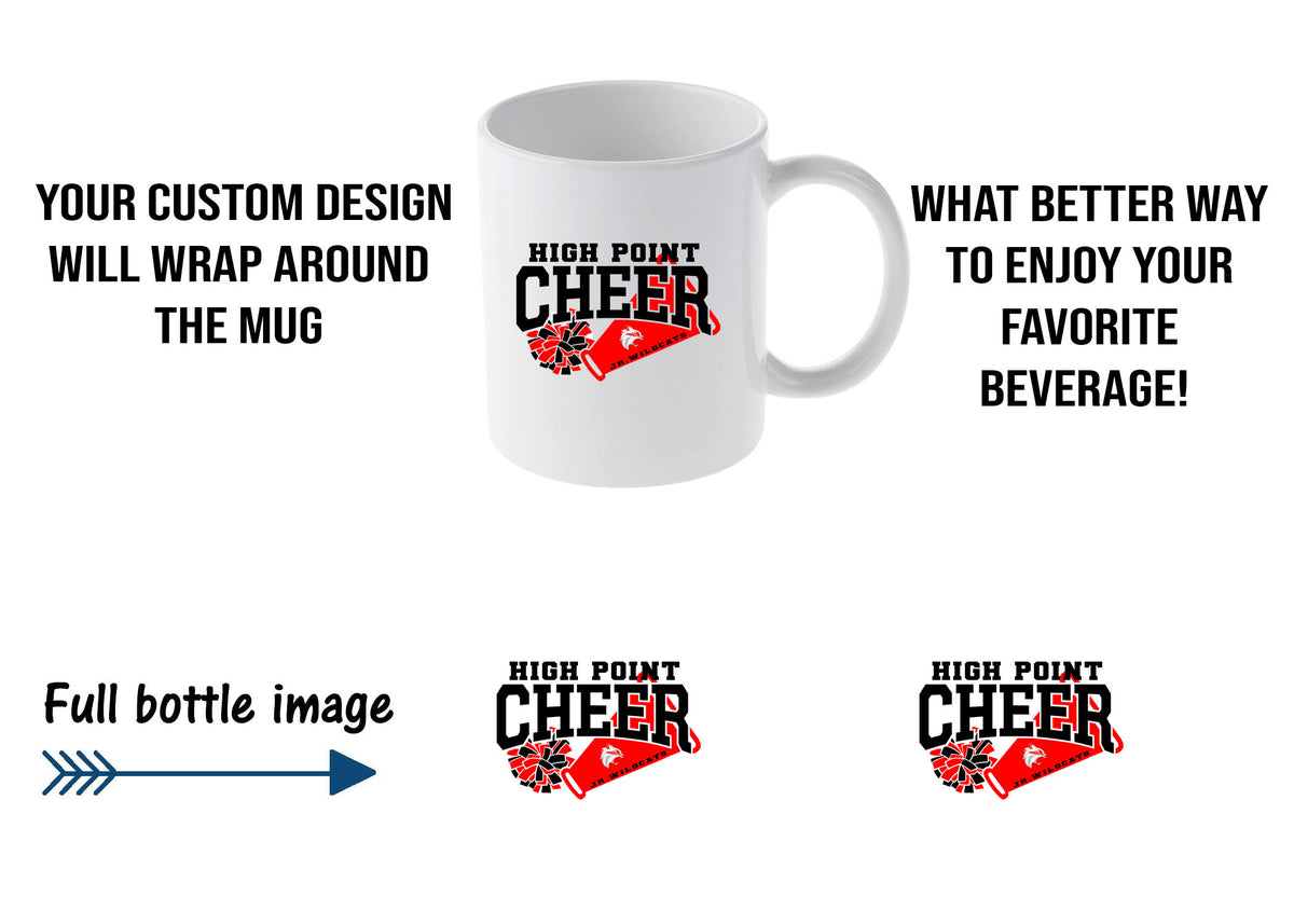 High Point Cheer Mug Design 1