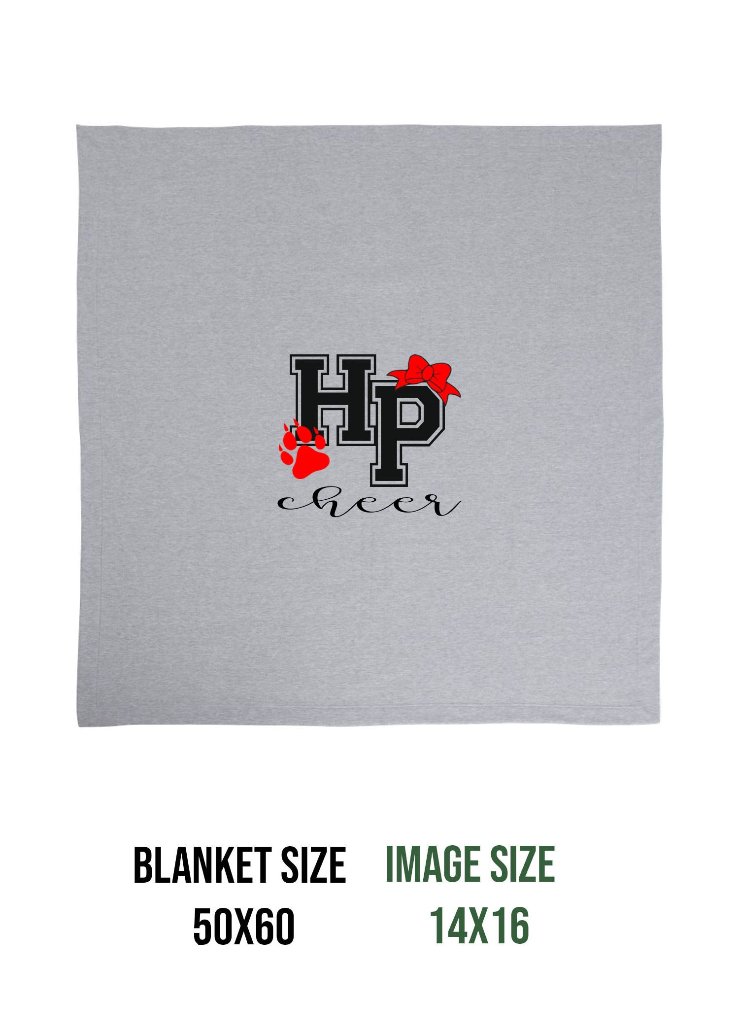 High Point Cheer Design 3 Blanket