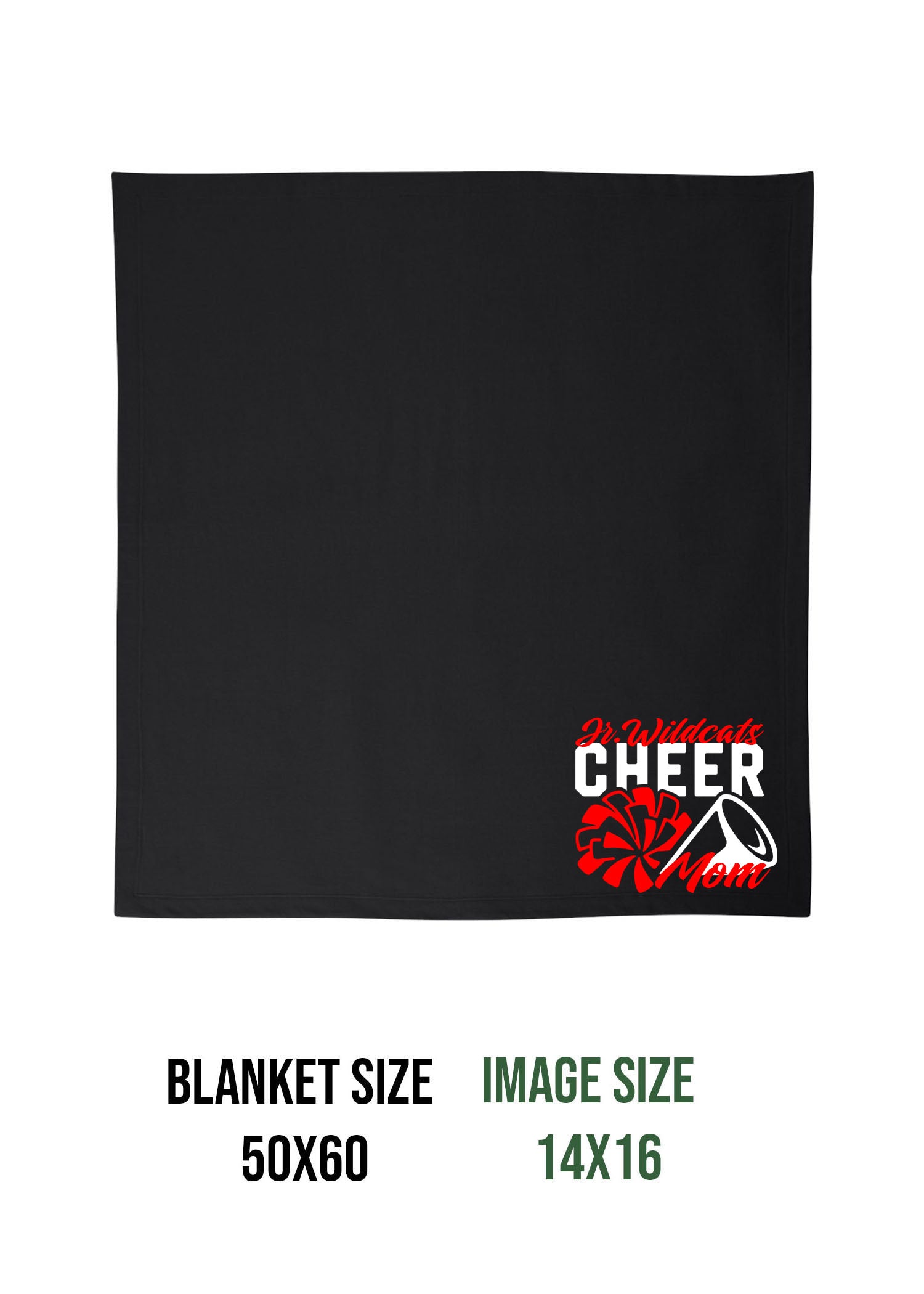 High Point Cheer Design 4 Blanket