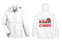 High Point cheer design 5 Zip up lightweight rain jacket