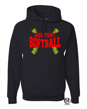 High Point Softball Design 1 Hooded Sweatshirt