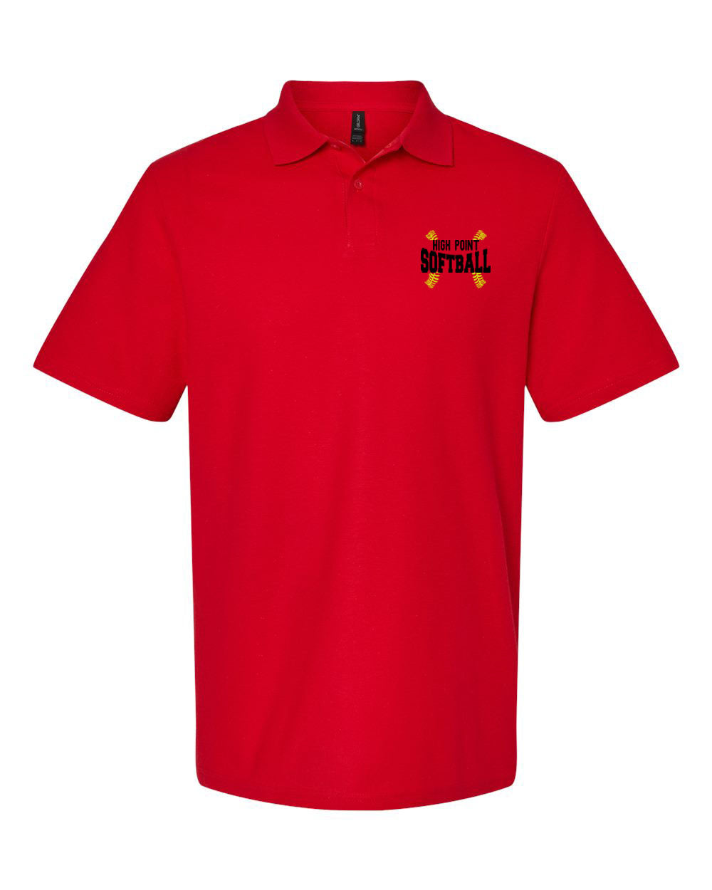 High Point Softball Design 1 Polo T-Shirt