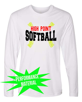 High Point Softball Performance Material Design 1 Long Sleeve Shirt