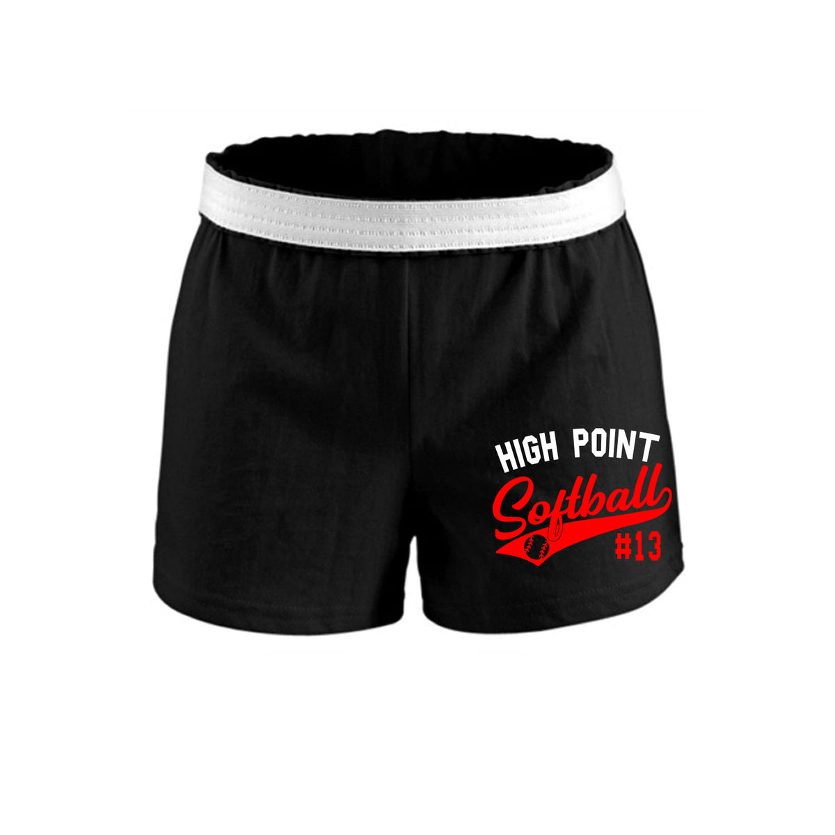 High Point Softball Design 2 Girls Shorts