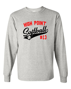 High Point Softball Design 2 Long Sleeve Shirt