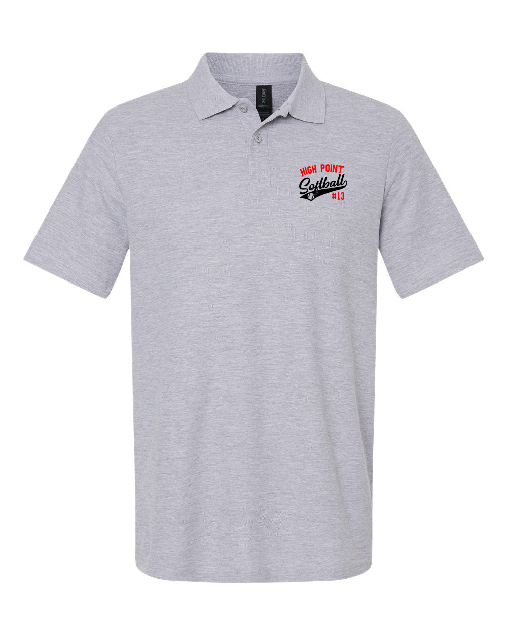 High Point Softball Design 2 Polo T-Shirt