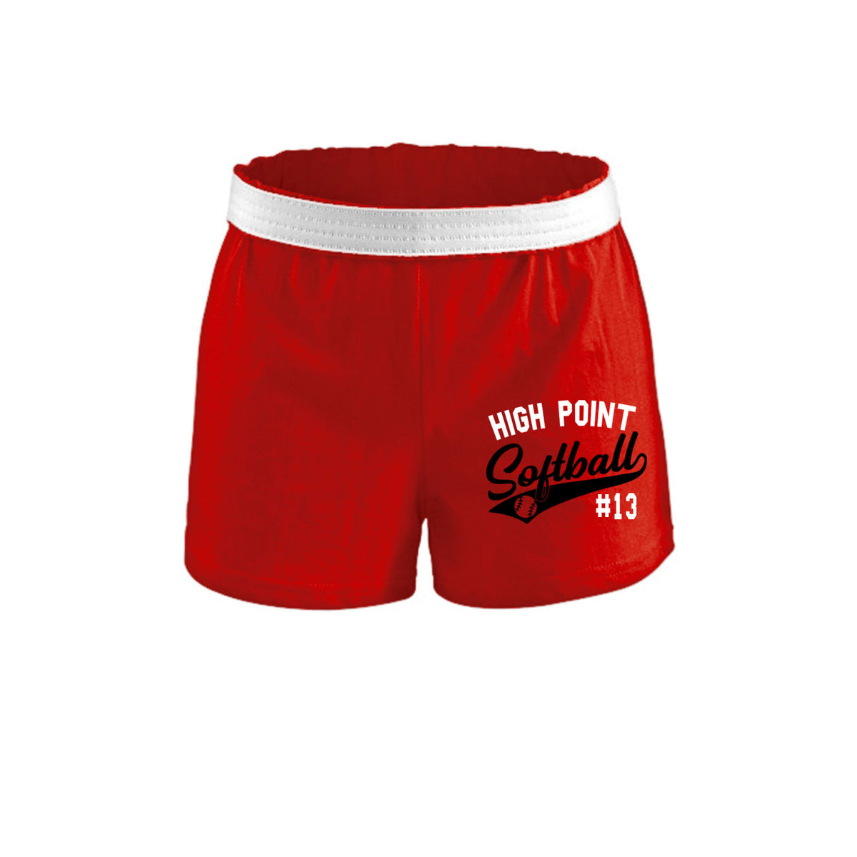 High Point Softball Design 2 Girls Shorts