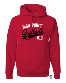 High Point Softball Design 2 Hooded Sweatshirt