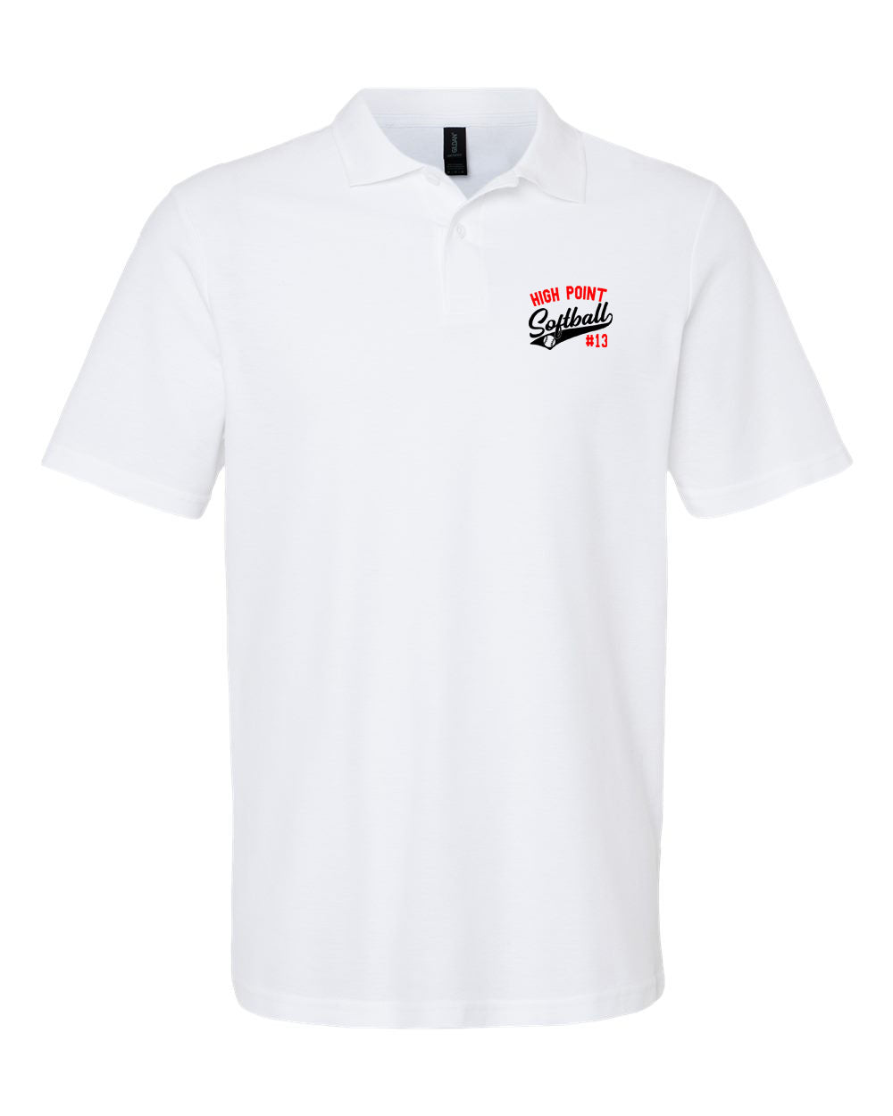 High Point Softball Design 2 Polo T-Shirt