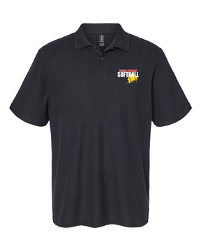 High Point Softball Design 3 Polo T-Shirt