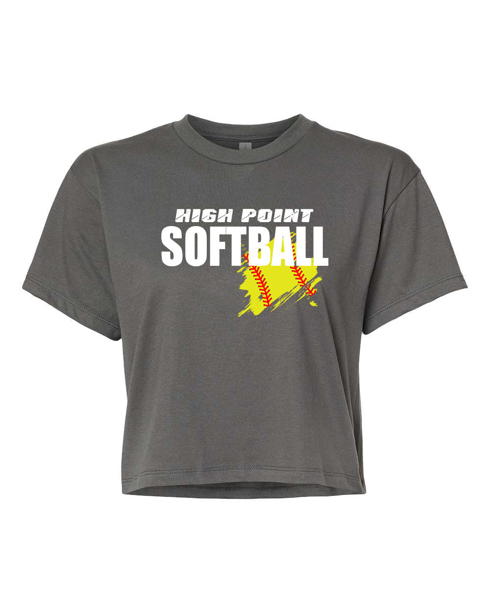 High Point Softball design 3 Crop Top