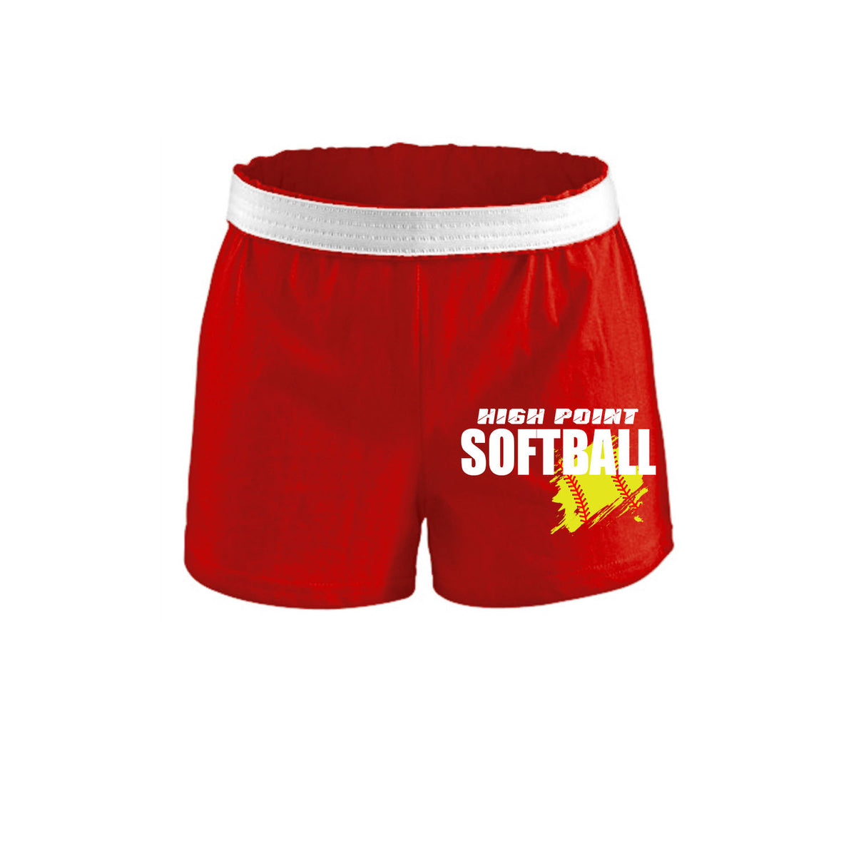 High Point Softball Design 3 Girls Shorts