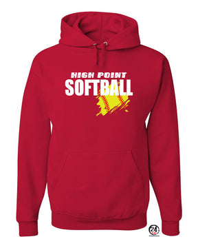 High Point Softball Design 3 Hooded Sweatshirt