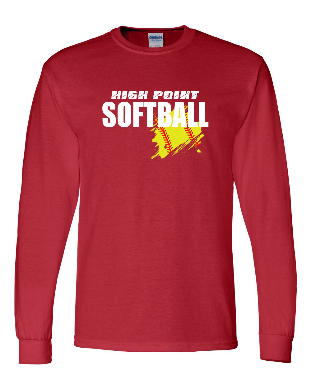 High Point Softball Design 3 Long Sleeve Shirt