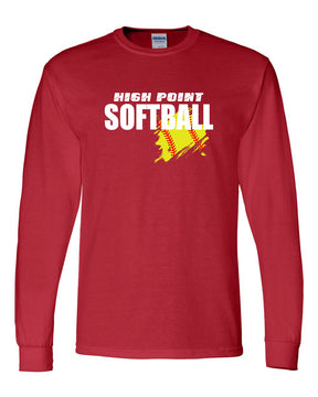 High Point Softball Design 3 Long Sleeve Shirt