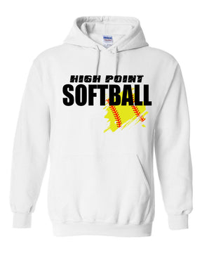 High Point Softball Design 3 Hooded Sweatshirt