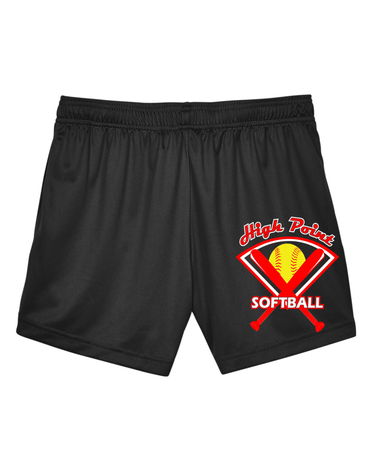 High Point Softball Ladies Performance Design 4 Shorts