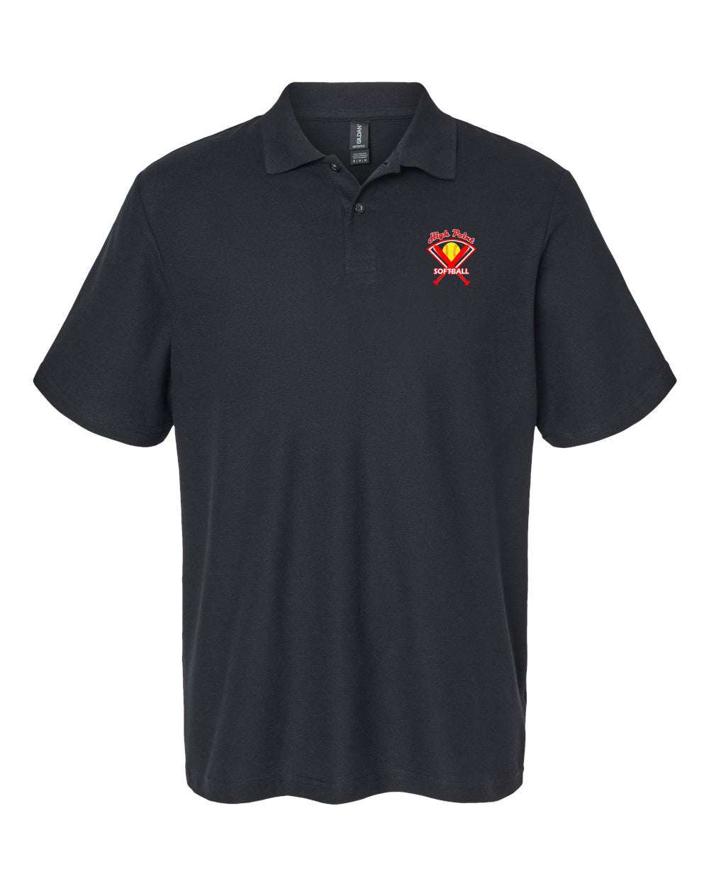 High Point Softball Design 4 Polo T-Shirt