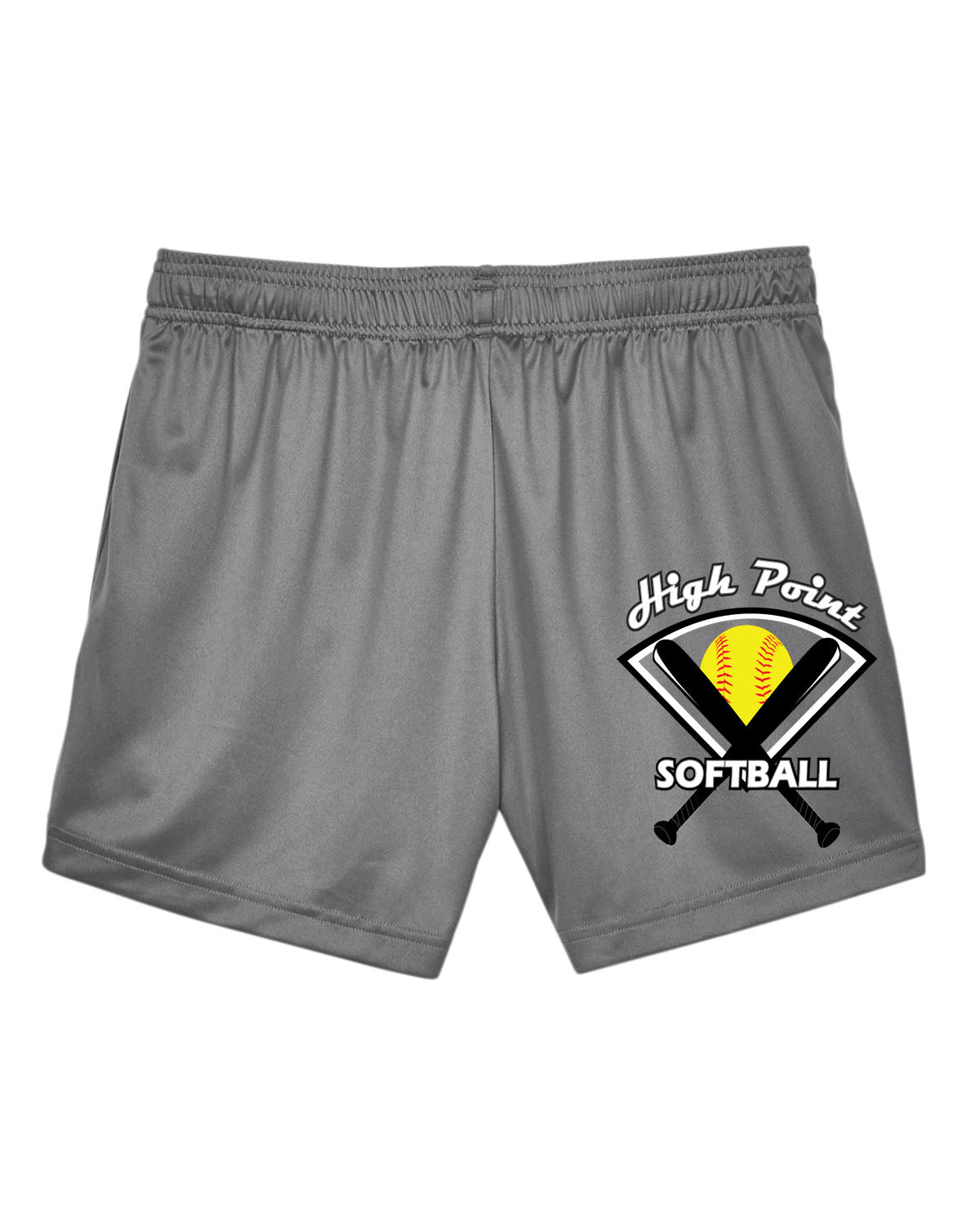 High Point Softball Ladies Performance Design 4 Shorts