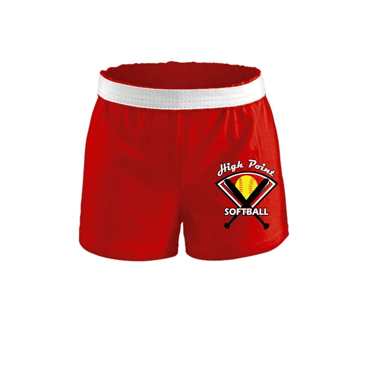 High Point Softball Design 4 Girls Shorts