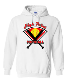 High Point Softball Design 4 Hooded Sweatshirt