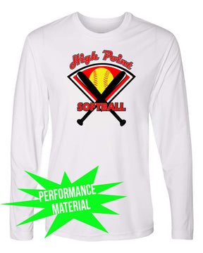 High Point Softball Performance Material Design 4 Long Sleeve Shirt